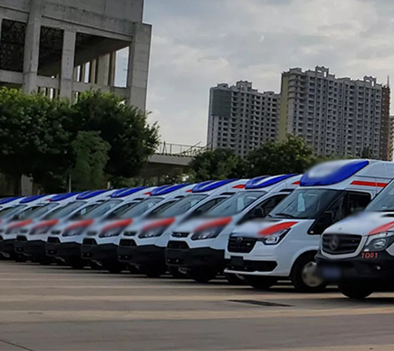 高碑店市服务车队展示