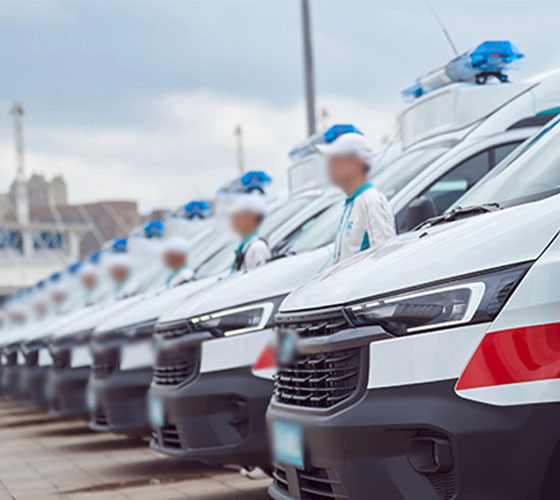 高碑店市服务车队展示